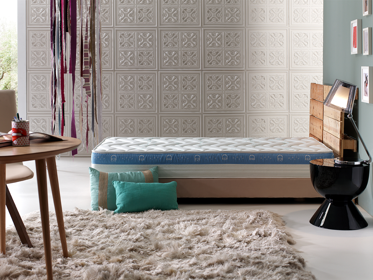 1020 Belver Decorative wall panel vintage bedroom decor