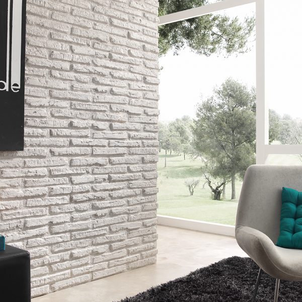 White Old Faux Brick Wall Cladding (481)